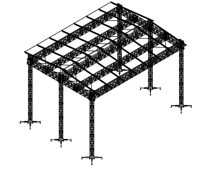 21 X 16 m RL105A Double-pich