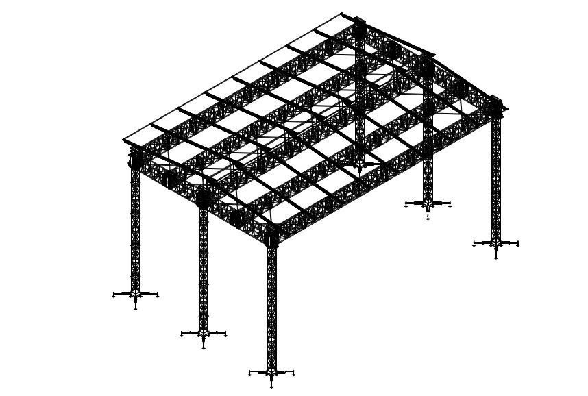 24 X 16 m RL105A Double-pitch