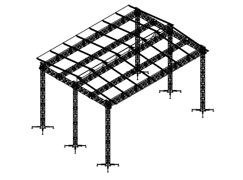 21 X 16 m RL76A Double-pitch