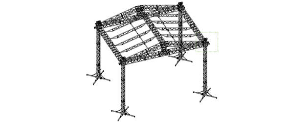 8x6m Double-Pitch Roof