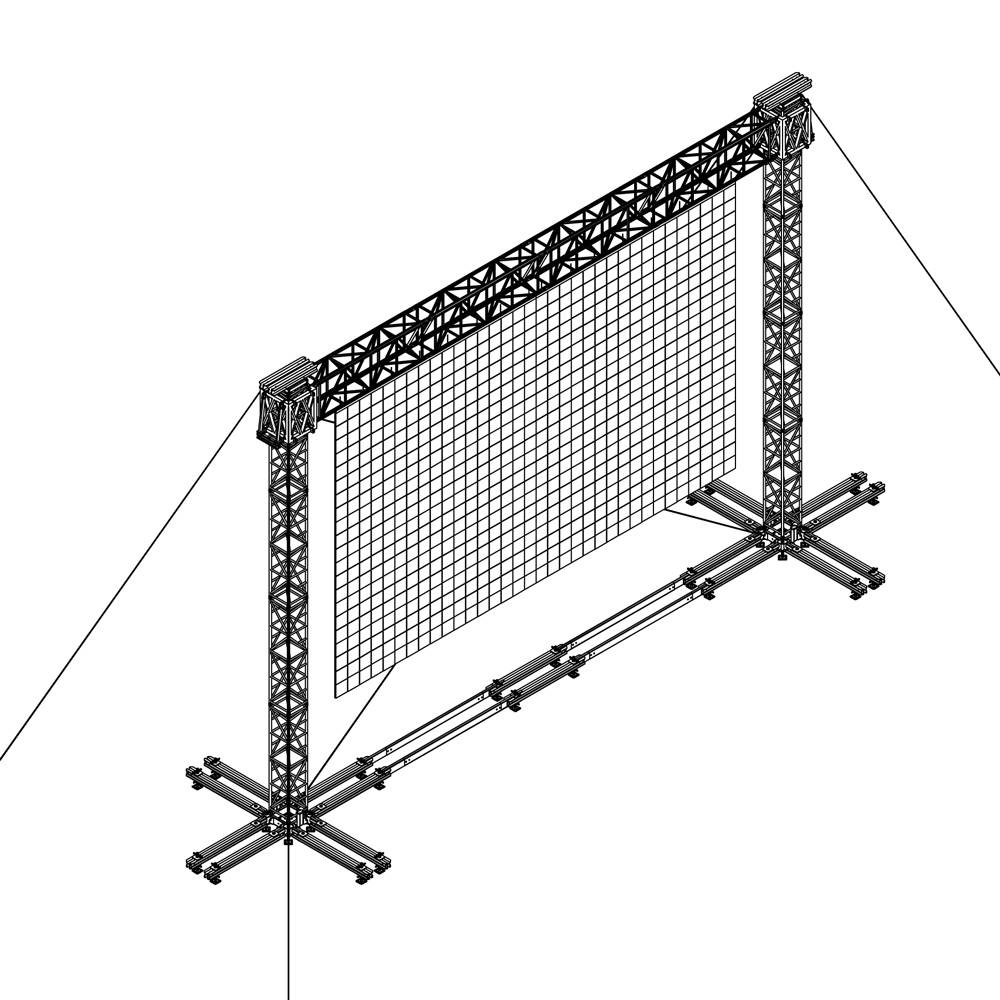 S21-H15-L12,000 - For very heavy screens