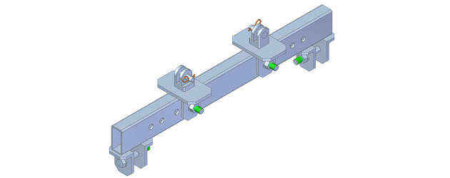 Tower connection kit for steel B.S.